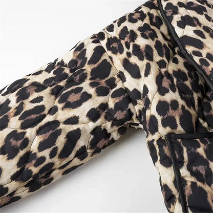 Carmela | Vatteret Leopardjakke Damer