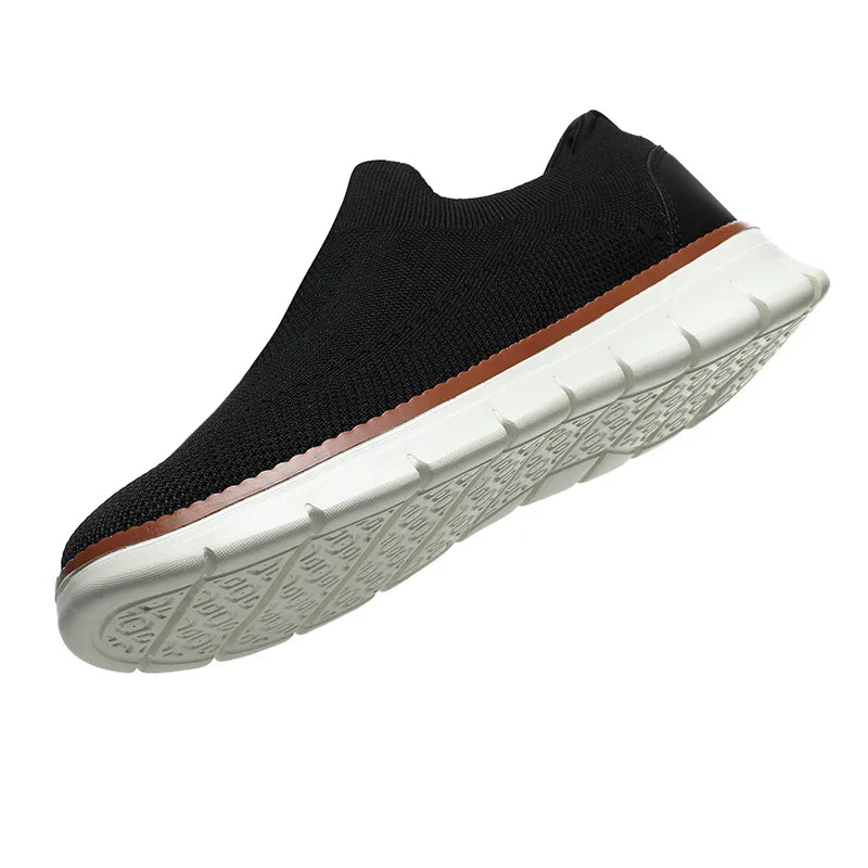 Alec™ | Herre Letvægt Mesh Slip-On Sko uden Snørebånd | Åndbare