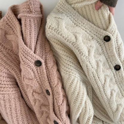 Maelis | Kabelstrikket Cardigan Damer