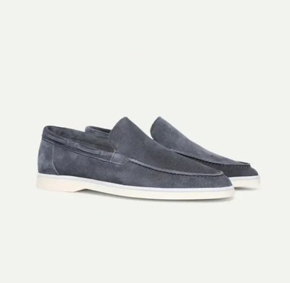 Nero™ | Herre Luksus Ruskinds Loafers med Let Sål | Slip-ons | Mokkasiner