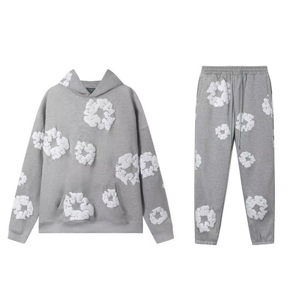 Gina™ | Unisex Jogging Sæt i To Dele | Hættetrøje & Joggingbukser