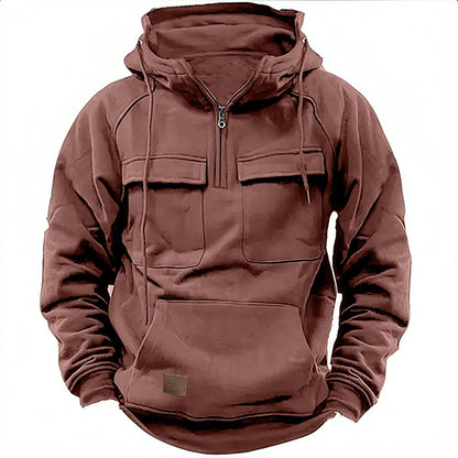 Dravien | Herre Utility Hoodie med Lommer