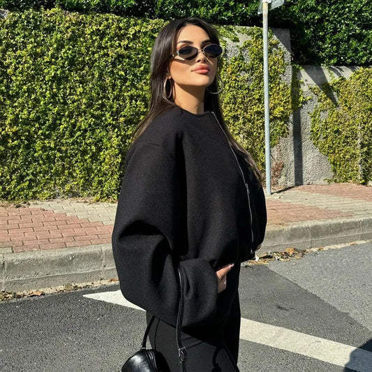 Noira | Cropped Bomberjakke
