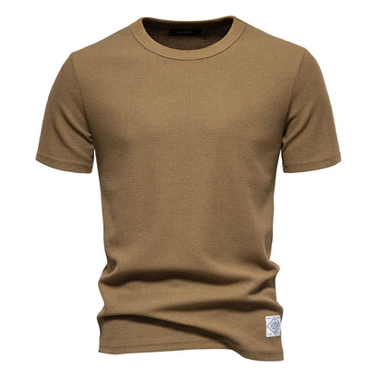 Elian | T-shirt med Vaffelstruktur Herre