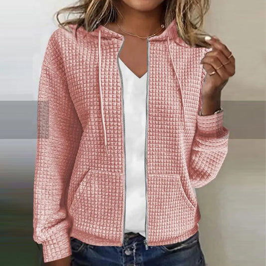 Maribelle | Hoodie Med Lynlås Damer
