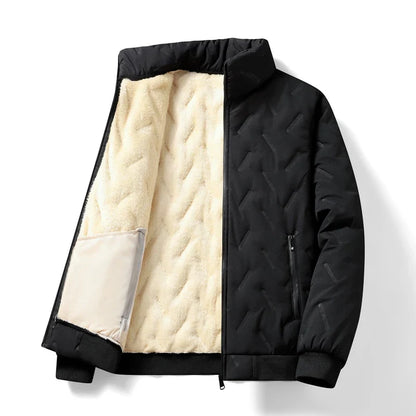 Thorin™ | Foret Herrejakke med Sherpa Fleece | Vatteret og Robust Bombermodel