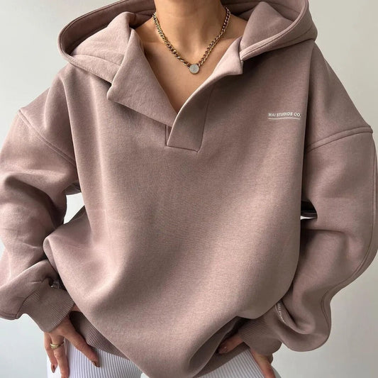 Mai™ | Luksuriøs Elegant Komfortabel Damer Hoodie Oversized