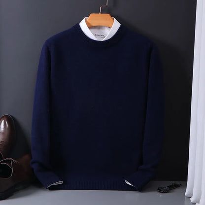 Rafa™ | Luksuriøs Cashmere Pullover til Herrer med Tidløst Design
