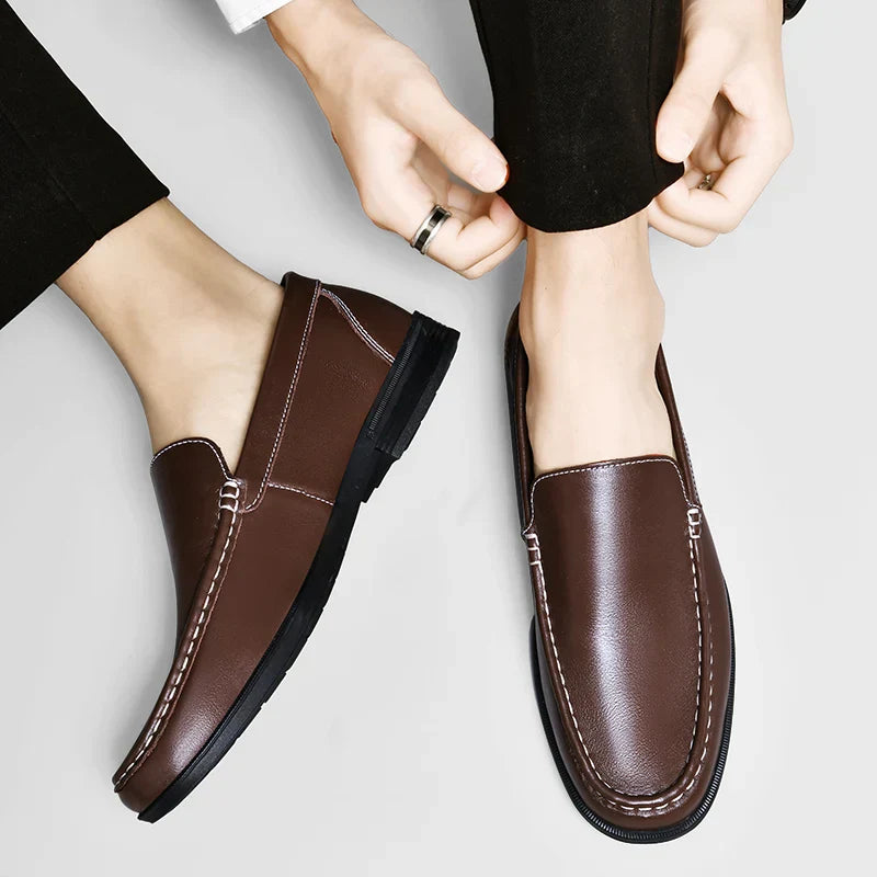 Melbourn™ | Luksuriøse Ægte Lædersko med Slankt Design og Komfortabel Indersål