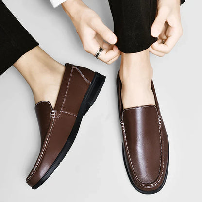 Melbourn™ | Luksuriøse Ægte Lædersko med Slankt Design og Komfortabel Indersål