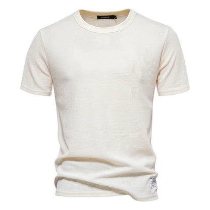 Elian | T-shirt med Vaffelstruktur Herre