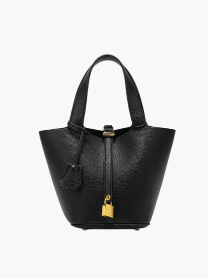 Amara | Luksus Læder Bucket Bag Damer