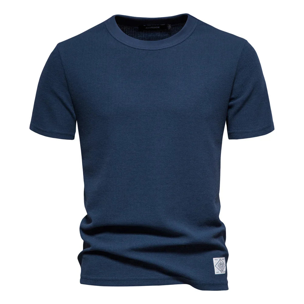 Elian | T-shirt med Vaffelstruktur Herre