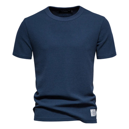 Elian | T-shirt med Vaffelstruktur Herre