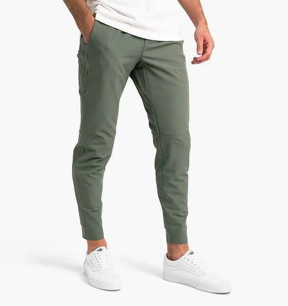 Nilo | Slim Fit Joggingbukser til Herrer med Taperede Ben og Elastisk Talje