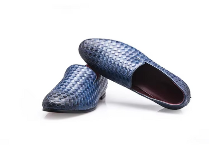 Nino™ | Læder Tassel Loafers til Herrer | Flettede Mokkasiner