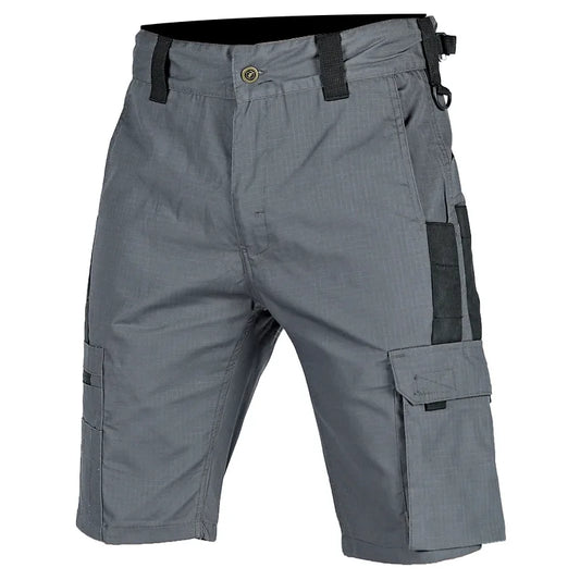 Bravik™ | Herre taktiske cargoshorts i ripstop | Kort outdoor arbejdsbuks med flere lommer og forstærkede bæltestropper