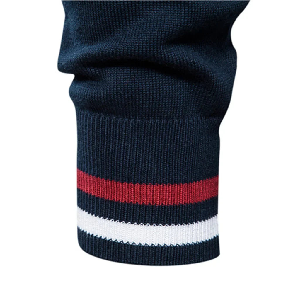 Rico | Retro Sporty Zip Cardigan Herre