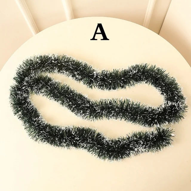 Noira | Sort Juleguirlande Med Sløjfer