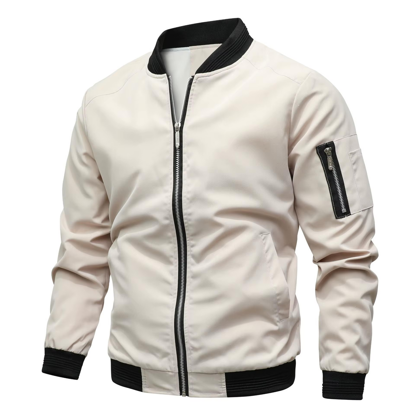 Alvaro™ | Herrer Casual Bomberjakke med Tidløs Stil og Komfort