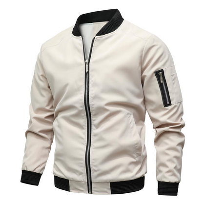 Alvaro™ | Herrer Casual Bomberjakke med Tidløs Stil og Komfort