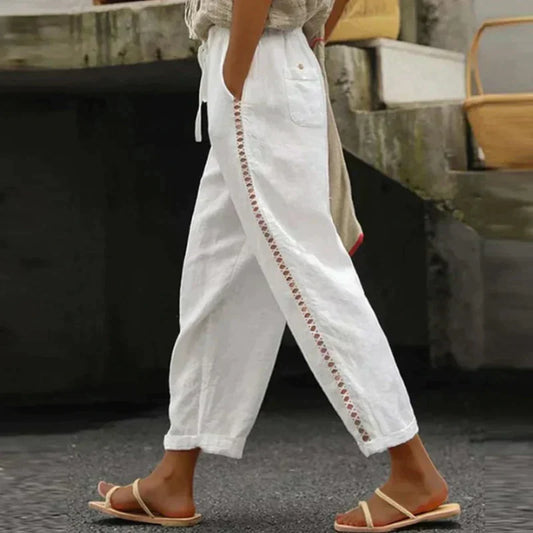 Haley™ | Damer Hørbukser | Let Bohemian Stil med Komfortabel Pasform