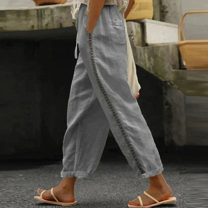 Haley™ | Damer Hørbukser | Let Bohemian Stil med Komfortabel Pasform