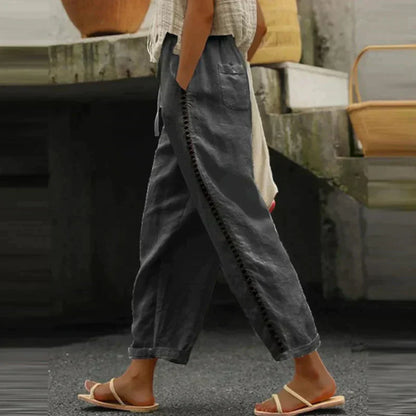 Haley™ | Damer Hørbukser | Let Bohemian Stil med Komfortabel Pasform