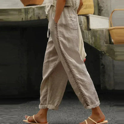 Haley™ | Damer Hørbukser | Let Bohemian Stil med Komfortabel Pasform