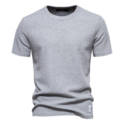 Elian | T-shirt med Vaffelstruktur Herre