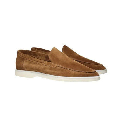 Nero™ | Herre Luksus Ruskinds Loafers med Let Sål | Slip-ons | Mokkasiner