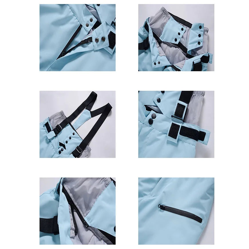 GlacierFlex™ | Vind- og Vandtætte Ski- og Snowboardbukser til Mænd og Damer
