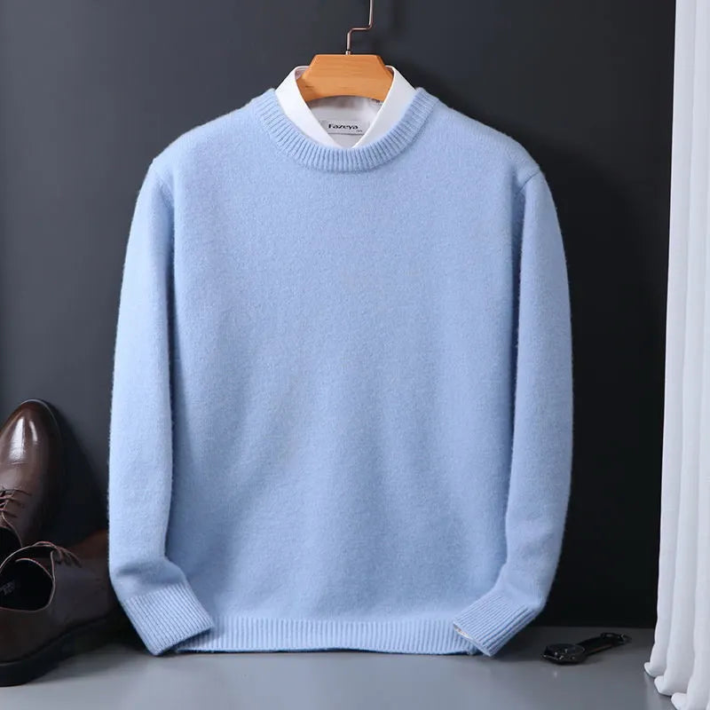Rafa™ | Luksuriøs Cashmere Pullover til Herrer med Tidløst Design