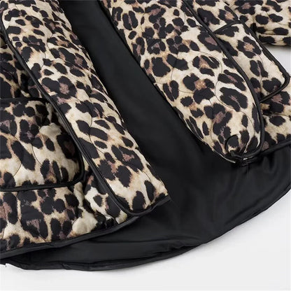Carmela | Vatteret Leopardjakke Damer