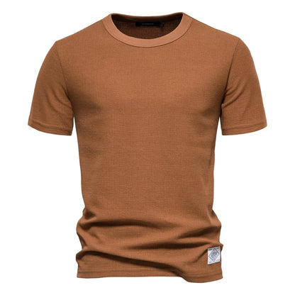 Elian | T-shirt med Vaffelstruktur Herre