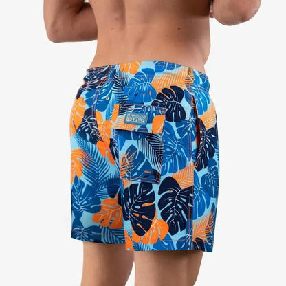 Thiago™ | Herrer Badebukser med Indershorts | Anti-Gnidning Badeshorts med Tætsiddende Foring og Hurtigttørrende Materiale