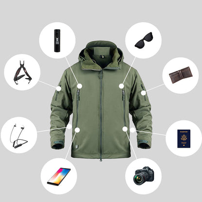 Dominic | Taktisk Softshell Jakke Herrer