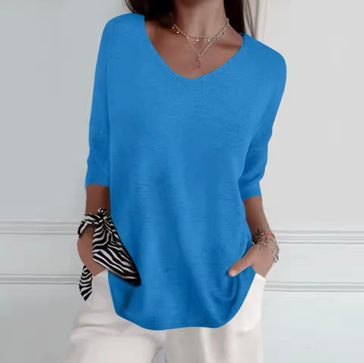 Maya | V-Hals Top Damer