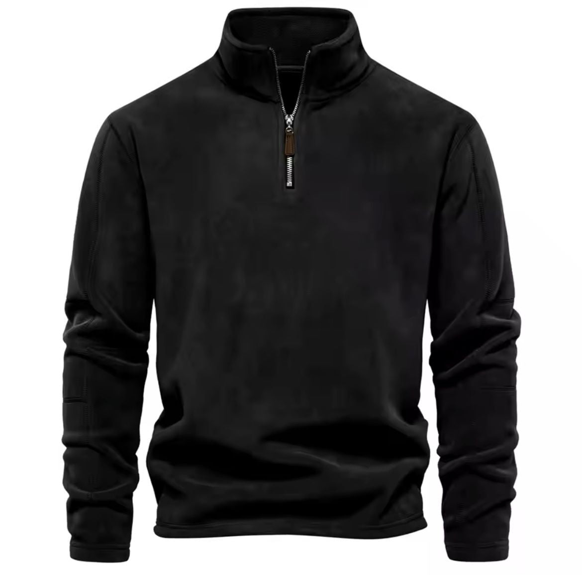 Nordcrest™ | Mænd Blød Vinter Halfzip Fleece Sweater med Lynlås