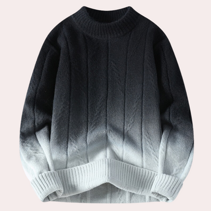 Liora | Ombre Strikket Sweater