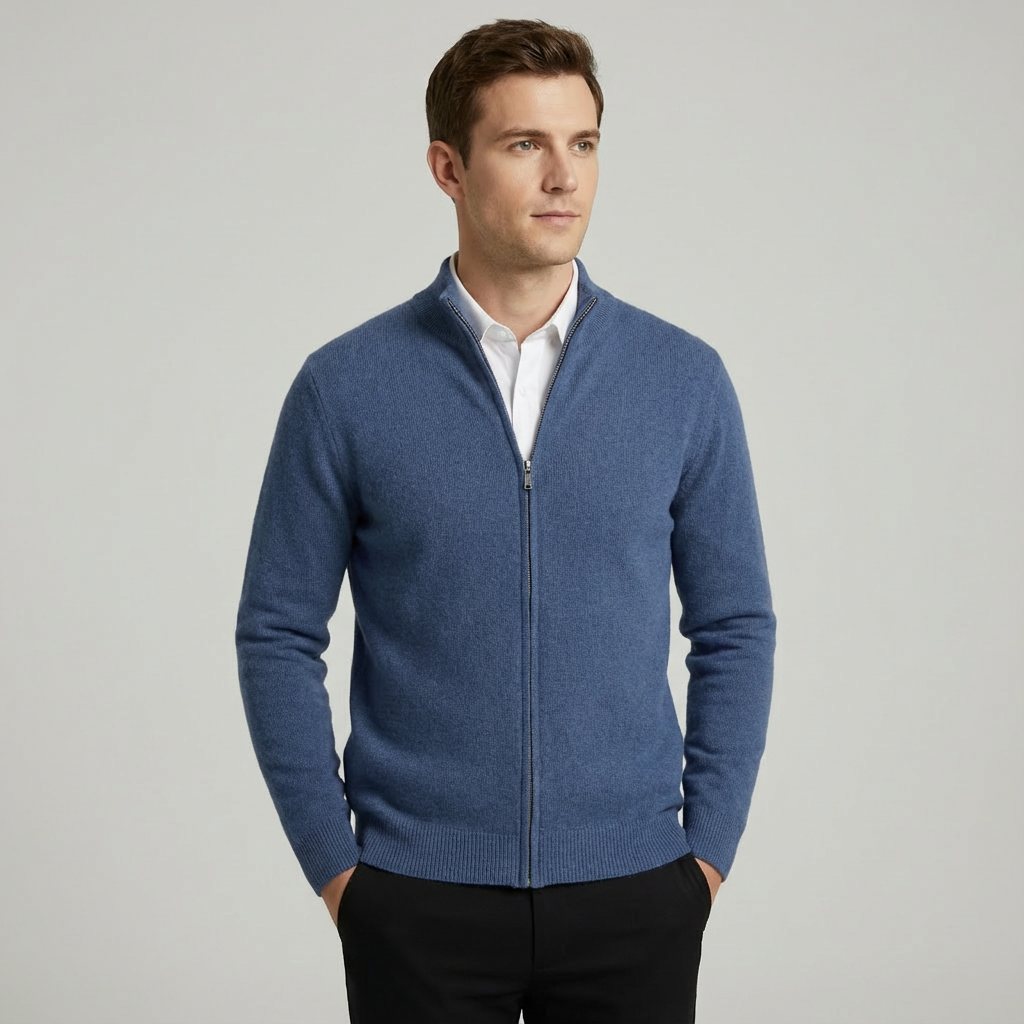 Xavier | Merinould Kashmir Cardigan