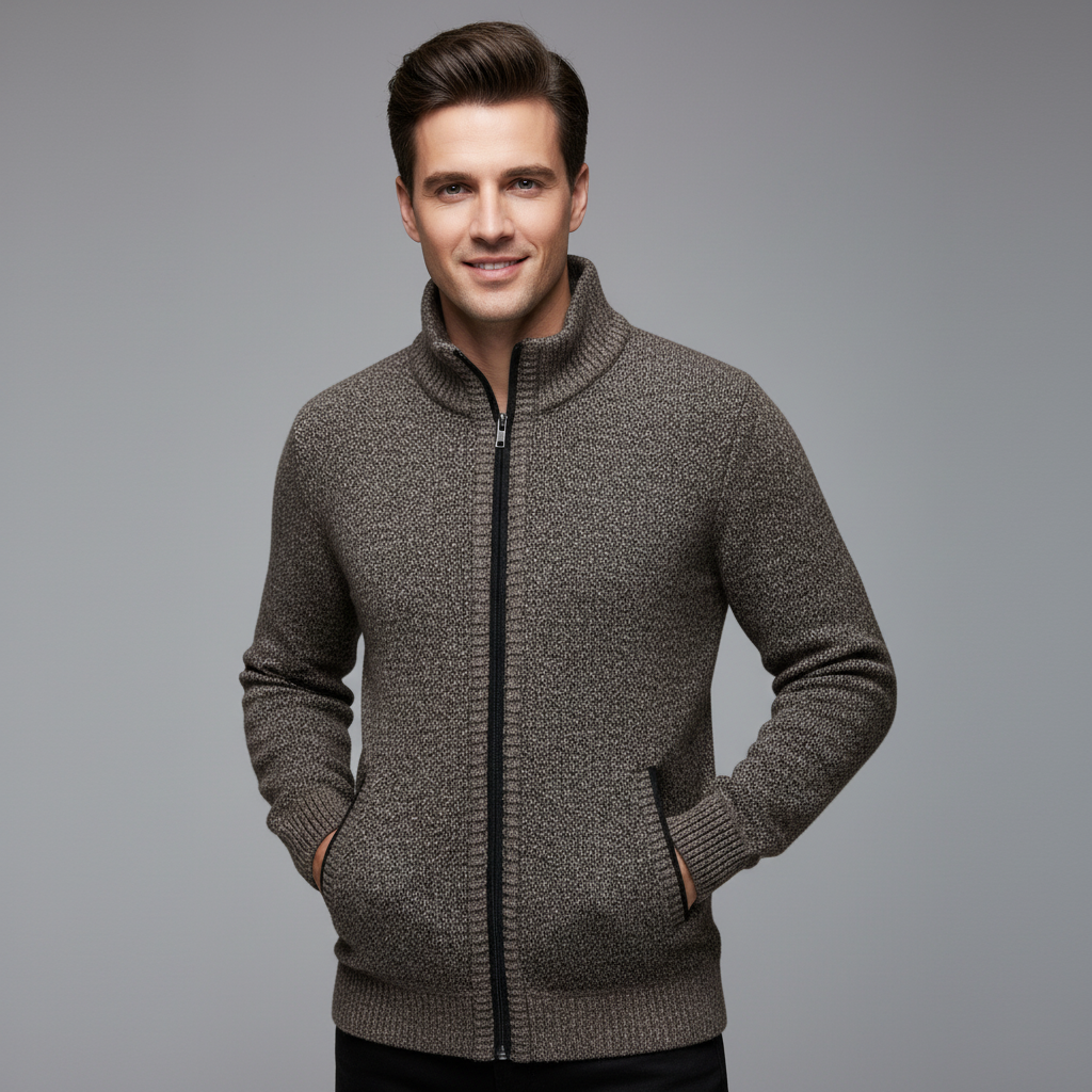 Hugo | Strikket Fleece Cardigan