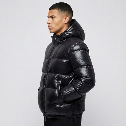 Virex | Skinnende Pufferjakke