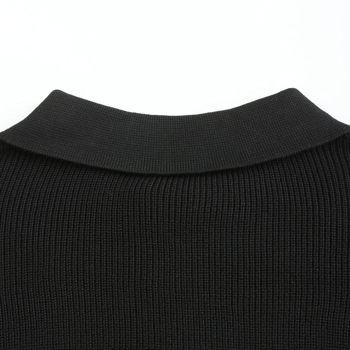 Lucas™ | Herre Striktrøje med Half-Zip | Varm Ribstruktur & Stilfuld Ståkrave