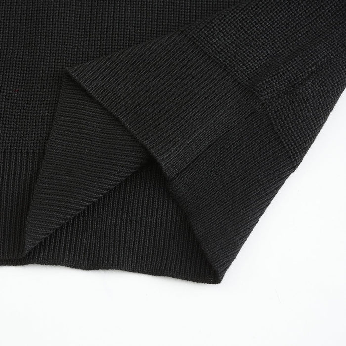 Lucas™ | Herre Striktrøje med Half-Zip | Varm Ribstruktur & Stilfuld Ståkrave