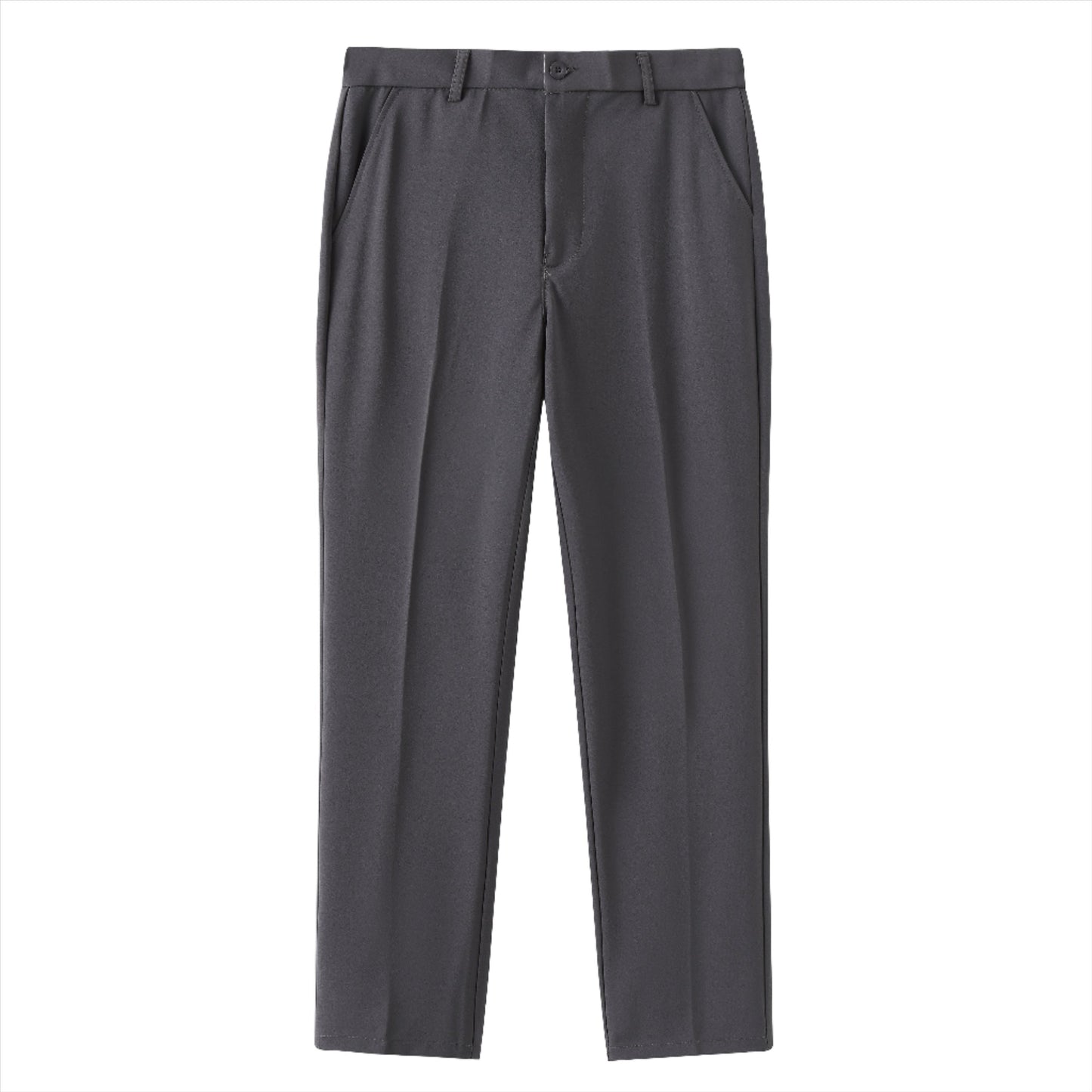 Marcello™ | Herre Slim Fit Cropped Stretch Bukser med Ankellange Ben | Luksuriøse Smart Casual Pæne Bukser