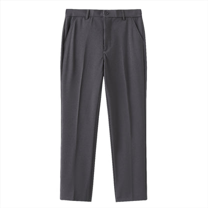 Marcello™ | Herre Slim Fit Cropped Stretch Bukser med Ankellange Ben | Luksuriøse Smart Casual Pæne Bukser