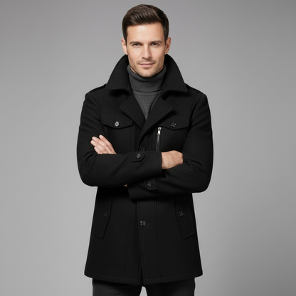 Adrien | Uldmix Vinterfrakke