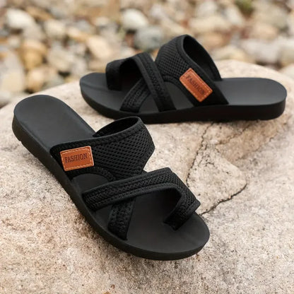 Avenara™ | Damer Åndbare Tøfler med Mesh og Strækrem | Komfortable Slip-On Sommertøfler med Blød Sål