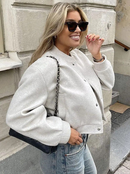 Amaya | Cropped Bomberjakke